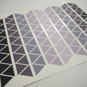 Stickers - Triangles Gris 2