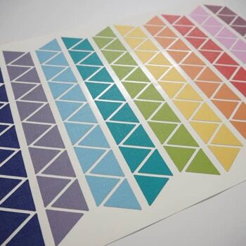 Stickers - Triangles Couleurs 3