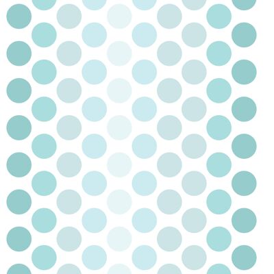 Stickers - Aquamarine Dots
