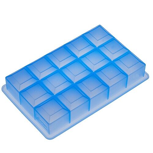 Eisformer Würfel 3x3cm eisblau