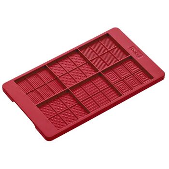 Tablettes de chocolat FlexiForm 12x20.5cm rubis 1