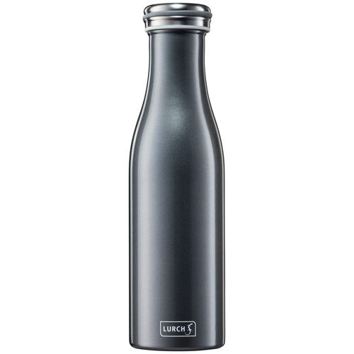 Isolier-Flasche Edelstahl 0,5l anthrazit-metallic