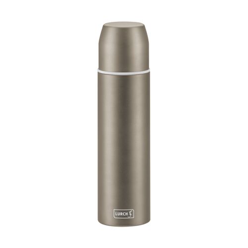 Isolier-Flasche mit Becher EDS 0,45 l earth grey