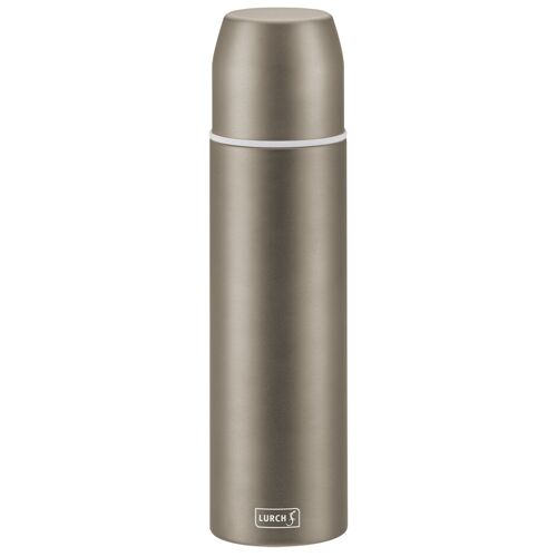 Isolier-Flasche mit Becher EDS 0,75l earth grey