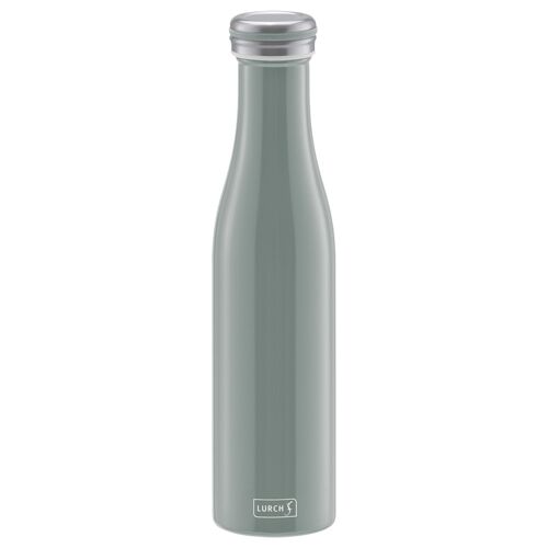 Isolier-Flasche Edelstahl 0,75l perlgrau