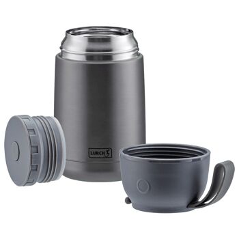 Iso-Pot inox 650ml gris-métallique 2