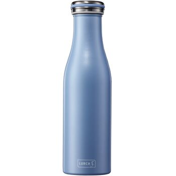 Bouteille isotherme inox 0,5l bleu perle 1