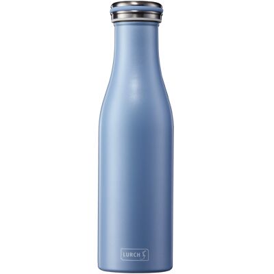 Isolier-Flasche Edelstahl 0,5l pearl blue