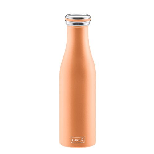 Isolier-Flasche Edelstahl 0,5l pearl orange
