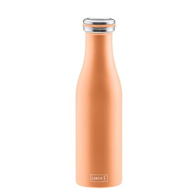 Isolier-Flasche Edelstahl 0,5l pearl orange