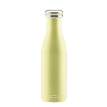 Bouteille isotherme inox 0,5l jaune perle 1