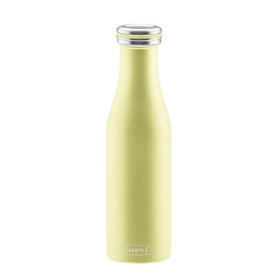 Isolier-Flasche Edelstahl 0,5l pearl yellow