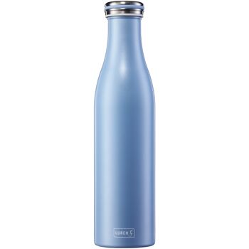 Bouteille isotherme inox 0,75l bleu perle 1