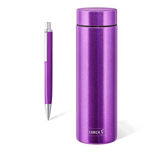 Lipstick-Flasche 0,3l/Staedtler triplus Set lilac Limited Edition