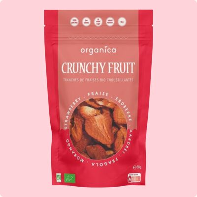 PACK FAMILIAR de fresas liofilizadas ecológicas