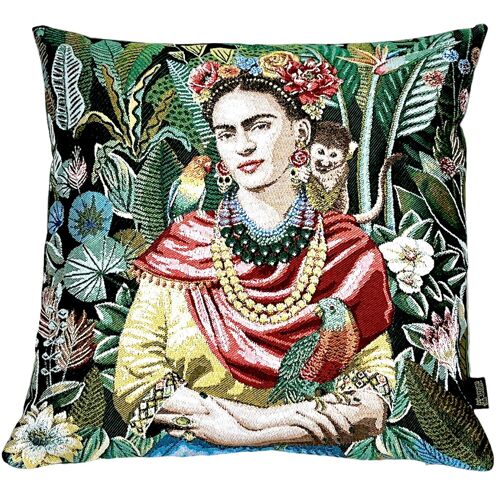 Housse de coussin, Carmen vert, 45cm x 45cm