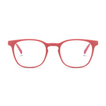 Dalston Burgundy Red - Lunettes Blue Light 2