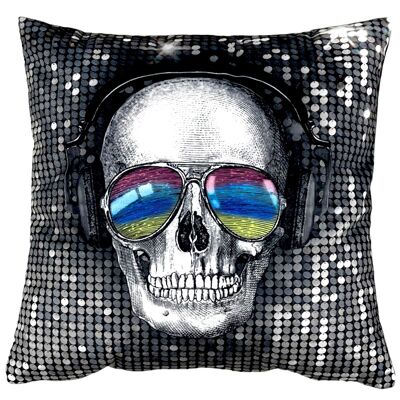 Housse de coussin, Disco velours, 45cm x 45cm