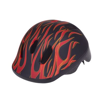 WeeRide Flames Cycle Helmet – Black