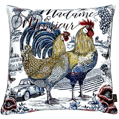 Cushion cover, Galinette, 45cm x 45cm