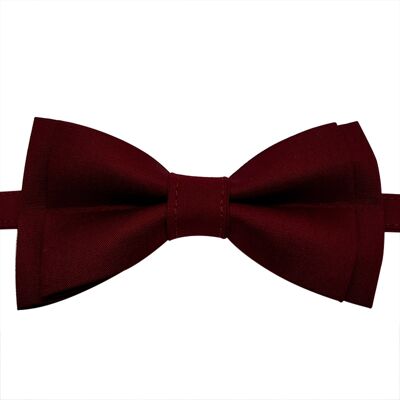 Burgundy children's bow tie