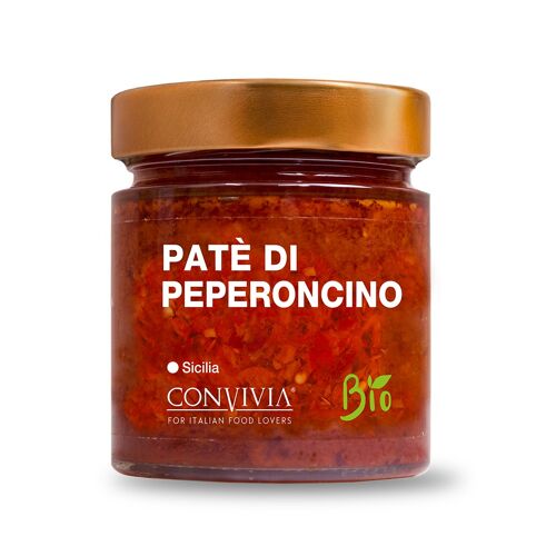 Paté di peperoncino bio 190g