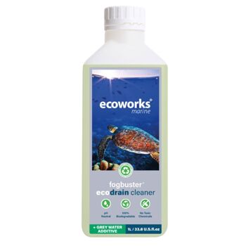 Fogbuster® éco nettoyant pour canalisations et additif pour eaux grises - 1 litre
