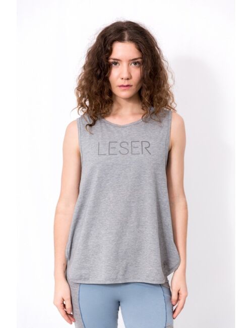 T-shirt gris vinyasa