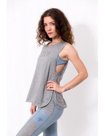 T-SHIRT GRIS VINYASA 4