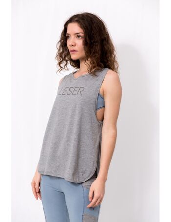 T-SHIRT VINYASA BLEU 3