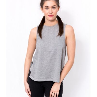 T-SHIRT GRIS CLAIR