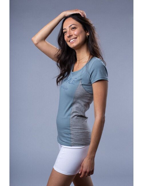 T-shirt gris shanti