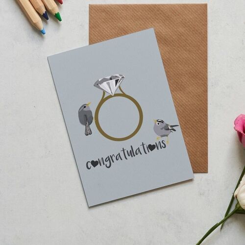 Congratulations Engagement Card