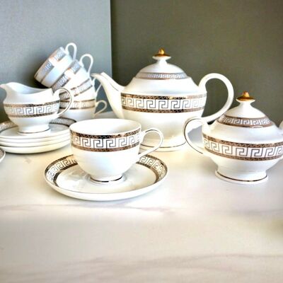 Das Glamour Bone China Teeservice