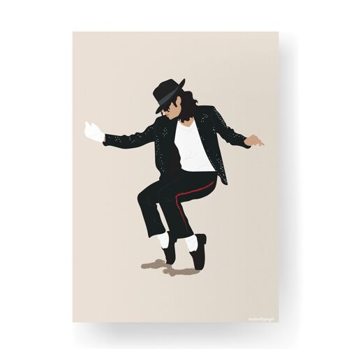 The King of Pop - 21x29,7cm