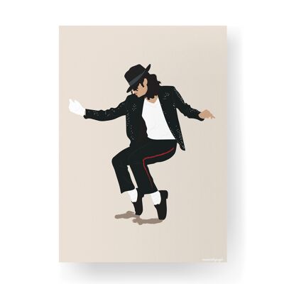 Der King of Pop – 21 x 29,7 cm