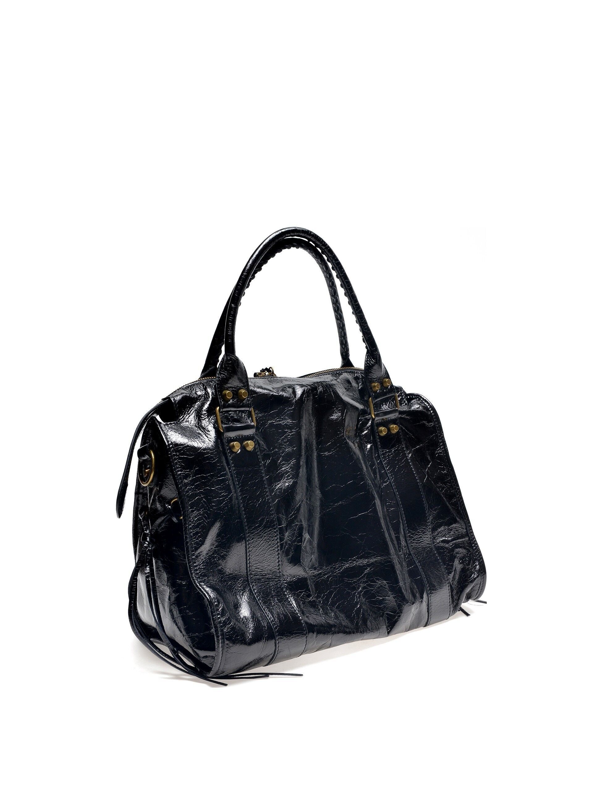 SS22 8130R_NERO_Borsa con manico superiore