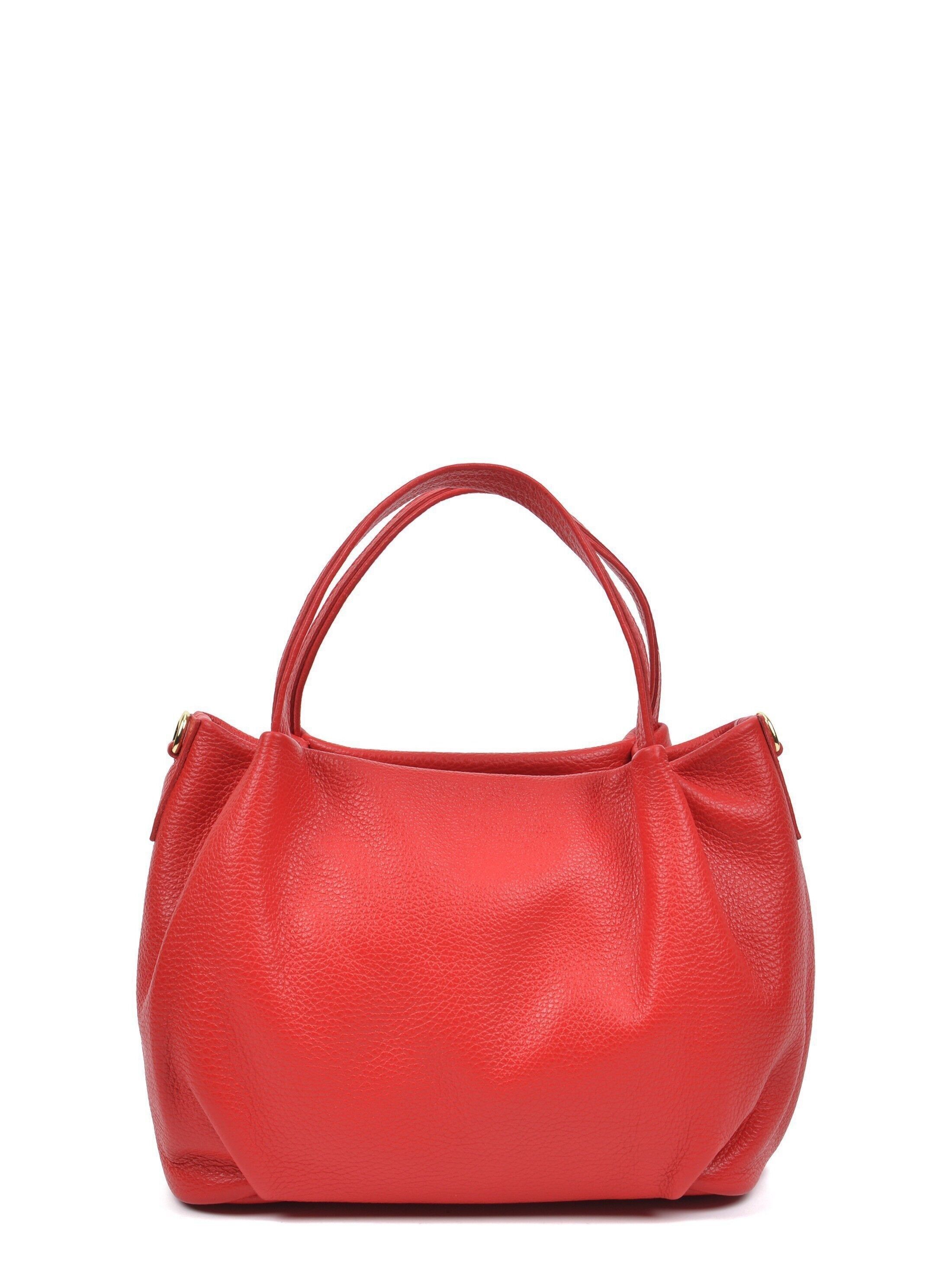 SS22 AL 1437_ROSSO_Borsa con manico superiore