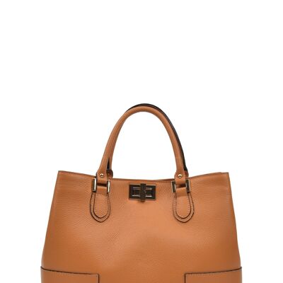 SS22 AL 1436_COGNAC_Tote Bag