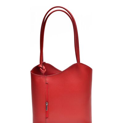 SS22 AL 1731_ROSSO_Tote Bag / Backpack