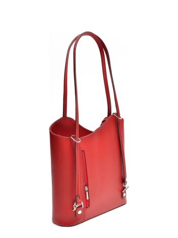 SS22 AL 1731_ROSSO_Tote Bag / Sac à dos 2