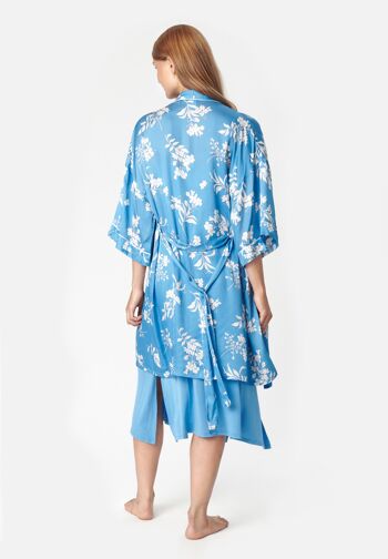 Jean Kimono - Bleu Lichen 3