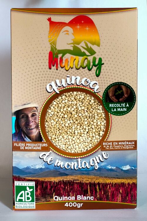 Quinoa Blanc de Montagne - 400g