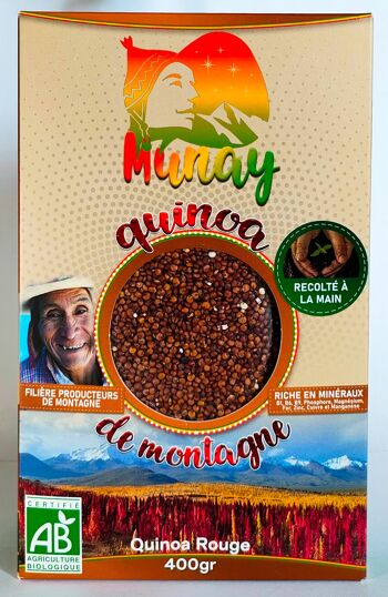 Quinoa Rouge de Montagne - 400g 1