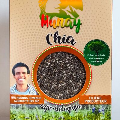 Chia Noir Agroécologique - 200g