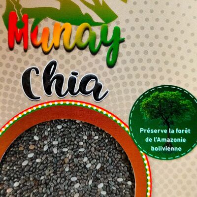 Chia Noir Agroécologique - 400g