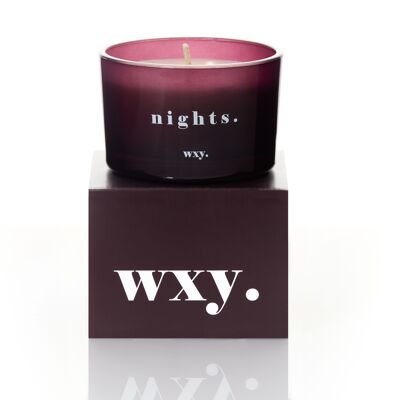 Nights 3oz Candle - Bourbon Sugar + Tobacco Leaf