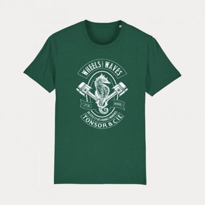 Tonsor - Wheels and waves 2021 "Green" t-shirt