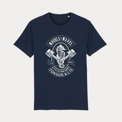Tonsor - Wheels and waves 2021 "Blue" t-shirt