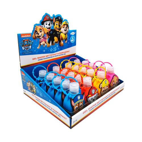 Gels mains nettoyant et parfumant - etui en silicone 35 ml